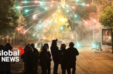 France protests: Fireworks, cars ablaze in 3rd night of rioting over teen's killing