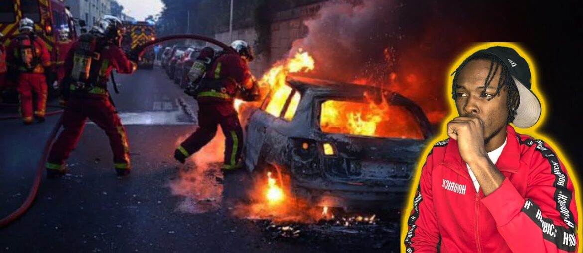 AMERICAN REACTS TO FRENCH RAP NEWS | Protests erupt in Paris after fatal police sh00ting of teenager