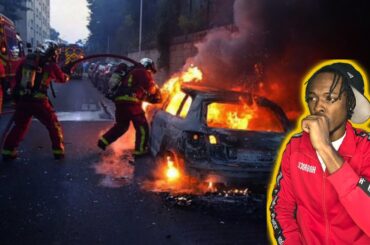 AMERICAN REACTS TO FRENCH RAP NEWS | Protests erupt in Paris after fatal police sh00ting of teenager