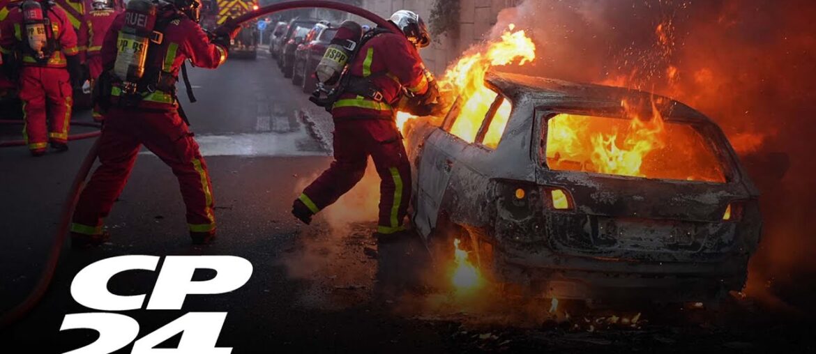 Unrest in France continues Unrest in France continues