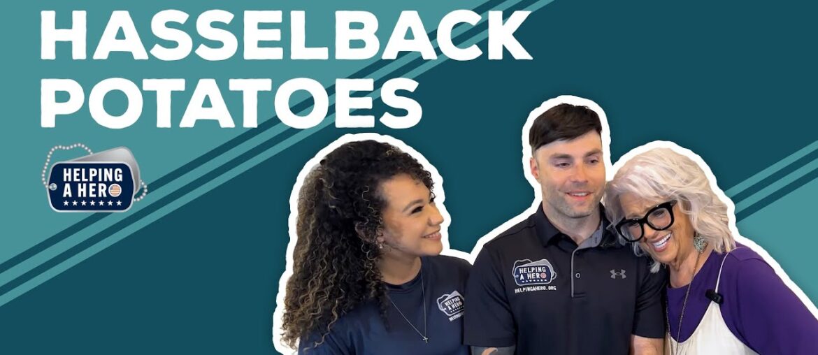 Love & Best Dishes: Hasselback Potatoes Recipe, featuring Helping a Hero Love & Best Dishes: Hasselback Potatoes Recipe, featuring Helping a Hero