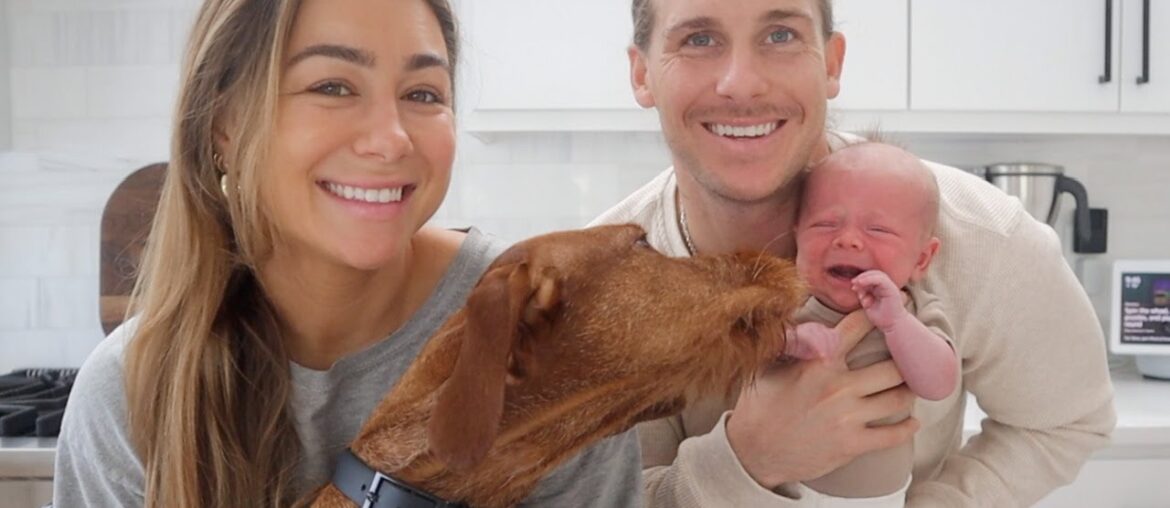 A Day in the Life with a Newborn! | Julia & Hunter Havens