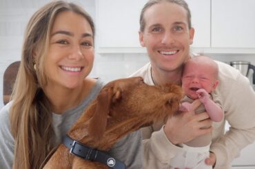 A Day in the Life with a Newborn! | Julia & Hunter Havens