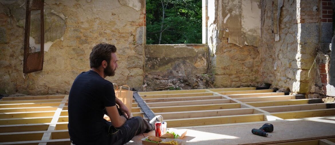 Finished floor structure, discovering new views.