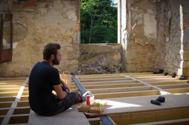 Finished floor structure, discovering new views.