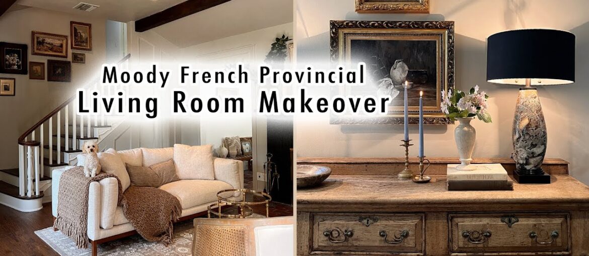 ENTRYWAY & LIVING ROOM MAKEOVER *Moody French Provincial* | XO, MaCenna ENTRYWAY & LIVING ROOM MAKEOVER *Moody French Provincial* | XO, MaCenna