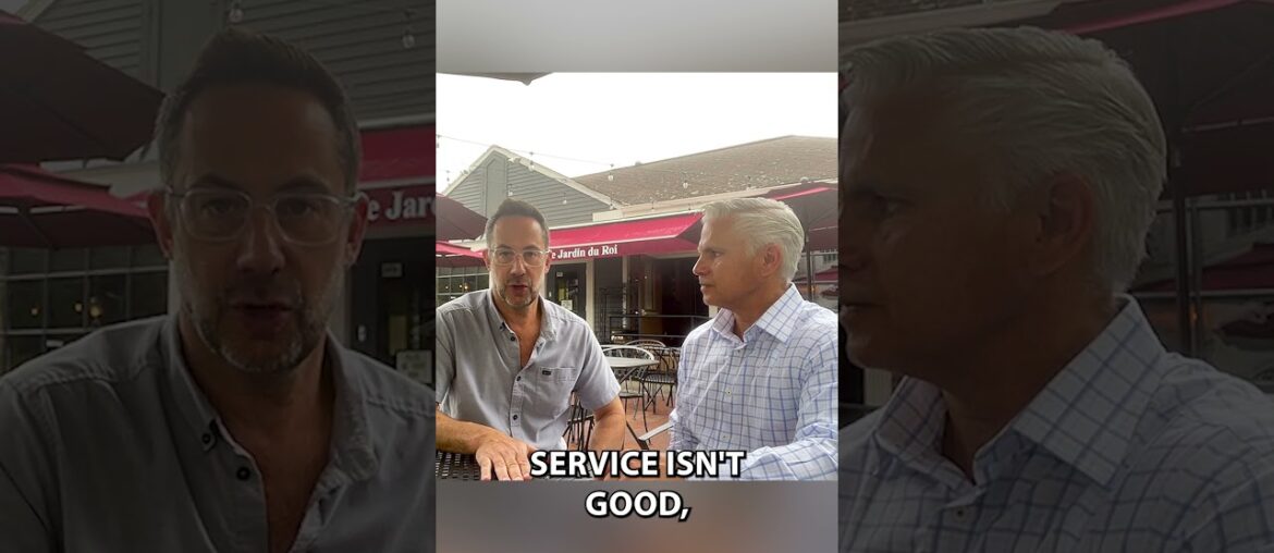 Interviewing Joe Quartararo of Le Jardin du Roi in Chappaqua! #shorts Interviewing Joe Quartararo of Le Jardin du Roi in Chappaqua! #shorts