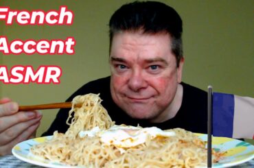 ASMR - Eating KO LEE Noodles (French Accent)