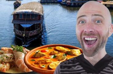 24 Hours in Allepey, Kerala, India! (Full Documentary) Kerala Seafood Food in Alappuzha!