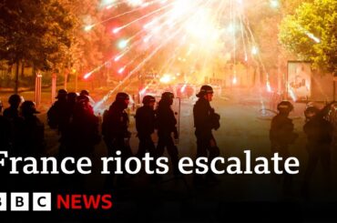 France in crisis as riots escalate - BBC News