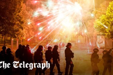 Paris Olympics site on fire as violence spreads across France