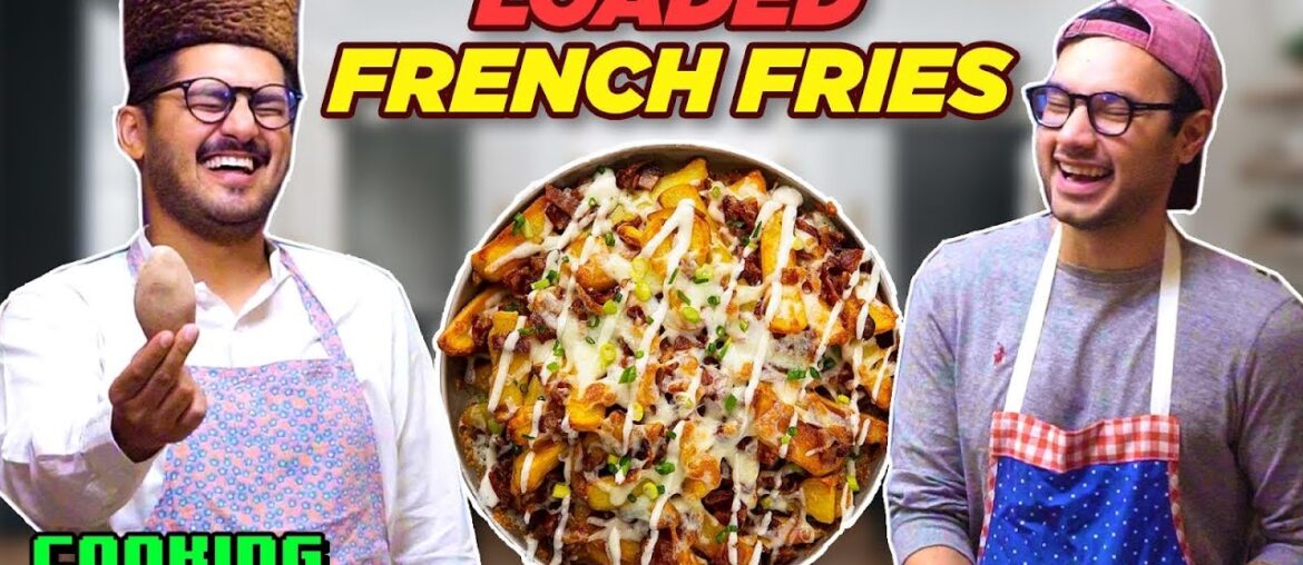 Loaded French Fries with Controversial Celebrity Guests | Cooking Chaos