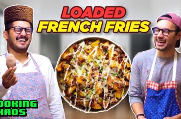 Loaded French Fries with Controversial Celebrity Guests | Cooking Chaos