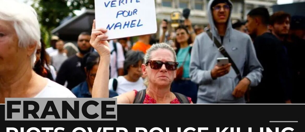 France rocked by third night of riots over police killing of teen