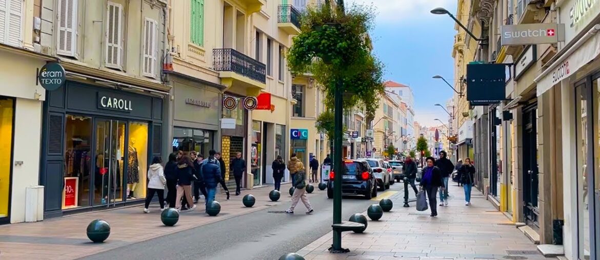Walking in CANNES, French Riviera Walking Tour