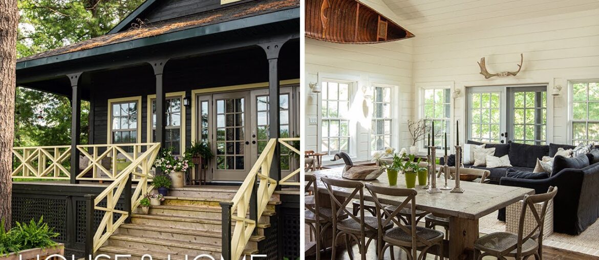 A Family-Friendly Island Cottage Nestled Into The Forest