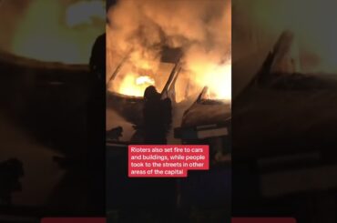 Violent protests spread over teen killing in France