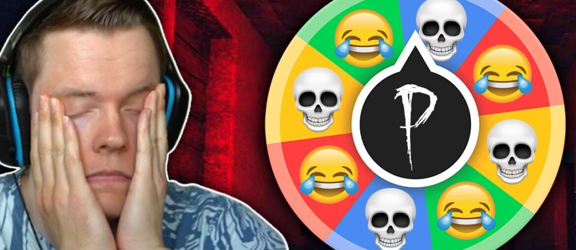 The Phasmophobia Challenge Wheel Trolled Me