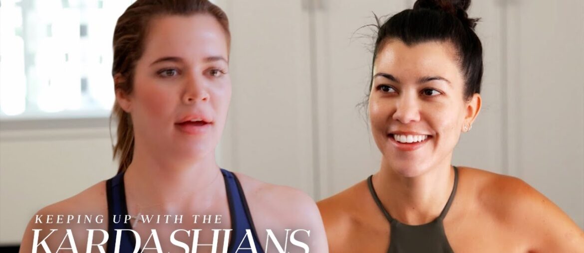 Kardashians Talk About WHAT While Working Out? | KUWTK | E!