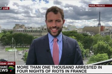 More than one thousand people arrested in four nights of riots in France