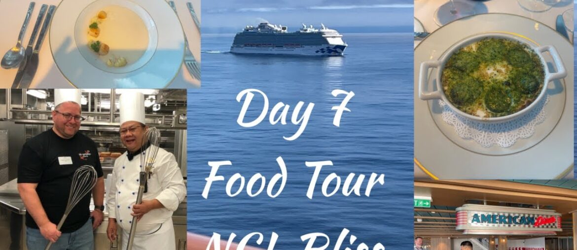 Norwegian Bliss Day 7-FOOD TOUR! Haven, American Diner, LeBistro...which was our favorite?!