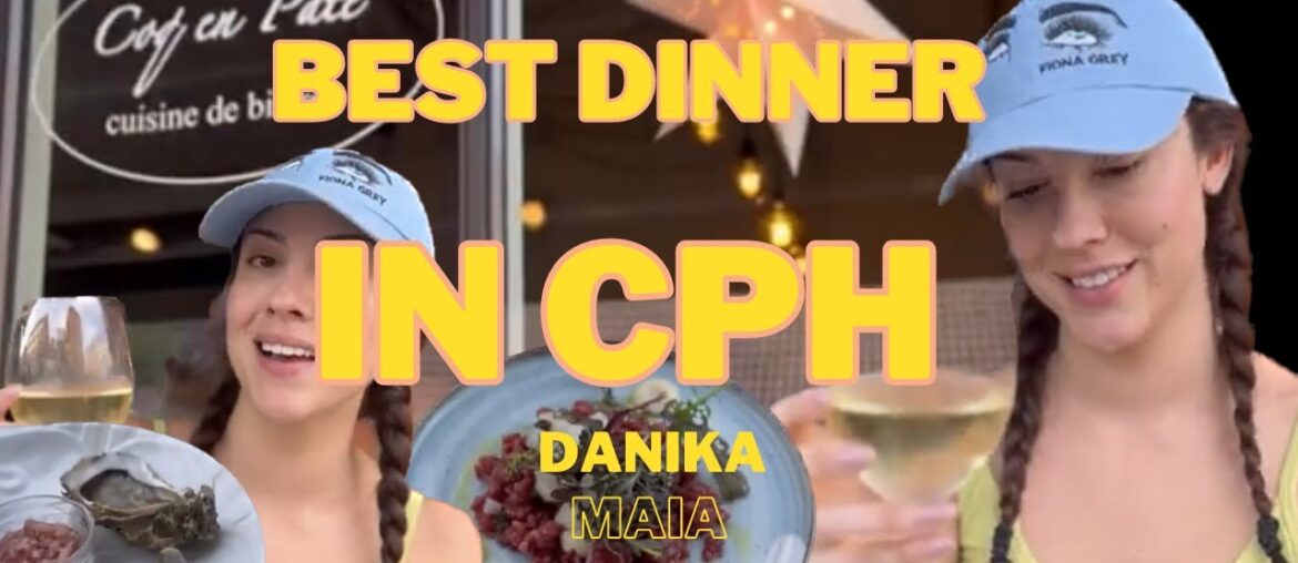 French Bistro in Copenhagen (Dinner with my dad!)