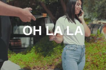 French wine tasting in Deli Vino