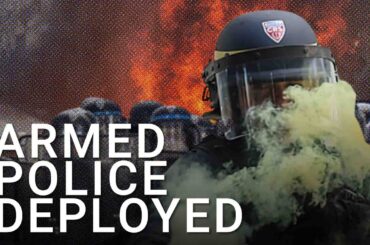 French riots: Police and armoured vehicles deployed in major cities as violent riots continue