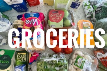 TRYING TO EAT LESS PROCESSED! FAMILY GROCERY HAUL | ALDI | WOOLWORTHS | AUSSIE