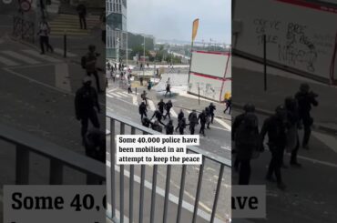 Violent protests erupt around France over teen's death