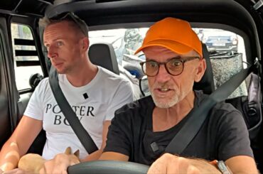 We Cause MONSTER Tailback In CITROEN AMI in Search Of Fine Dining Village Of TOURRETTES SUR LOUP