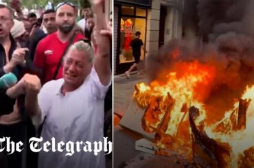 France: Mother of fatally shot boy shouts ‘justice for Nahel’ as protests escalate