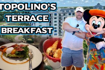 Topolino's Terrace Character Dining FULL REVIEW | Riviera Resort | Disney World