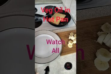 French Toast Banana & Syrup #quick #food #hungry # #easy