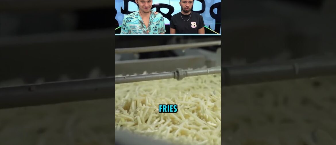 How McDonald's Fries Are Made!
