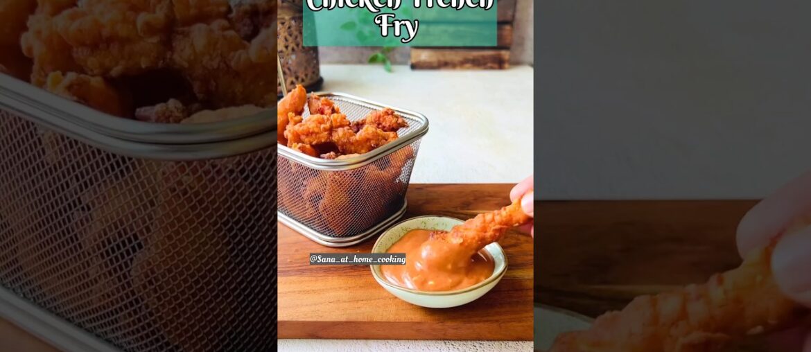 French Fry with chicken Recipe #viral #trending #shorts #subscribe #chicken