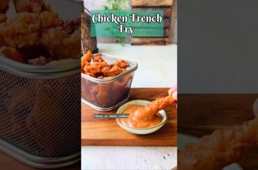 French Fry with chicken Recipe #viral #trending #shorts #subscribe #chicken