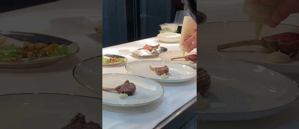 Fine dining experience  #shorts #food