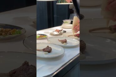 Fine dining experience  #shorts #food