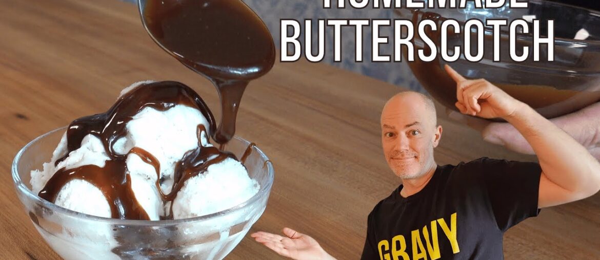 Butterscotch Recipe | Homemade Butterscotch |Easy Butterscotch Dessert | Butterscotch Sauce