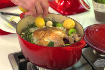Traditional French Pot Roast Chicken HD