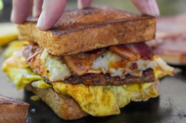 Ultimate French Toast Breakfast Sandwich