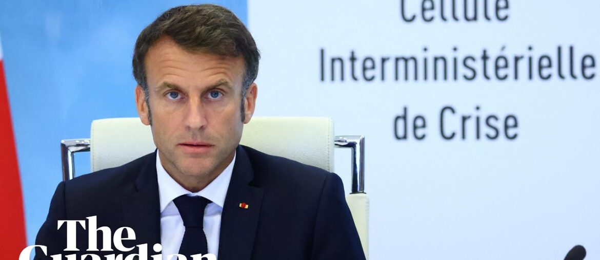 Emmanuel Macron says social media is fuelling copycat violence in France riots Emmanuel Macron says social media is fuelling copycat violence in France riots