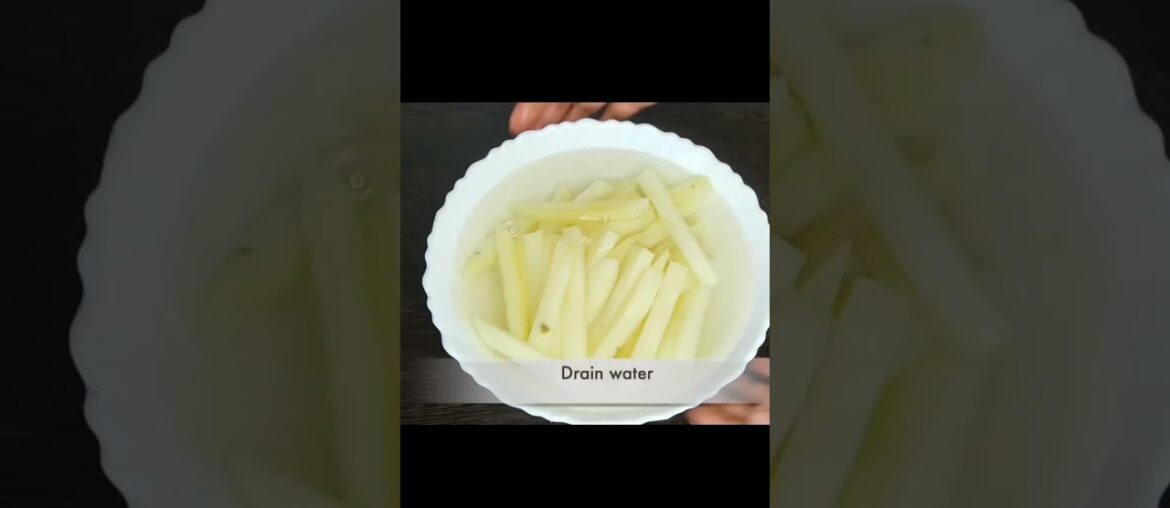 French fries recipe #youtubeshorts #shorts