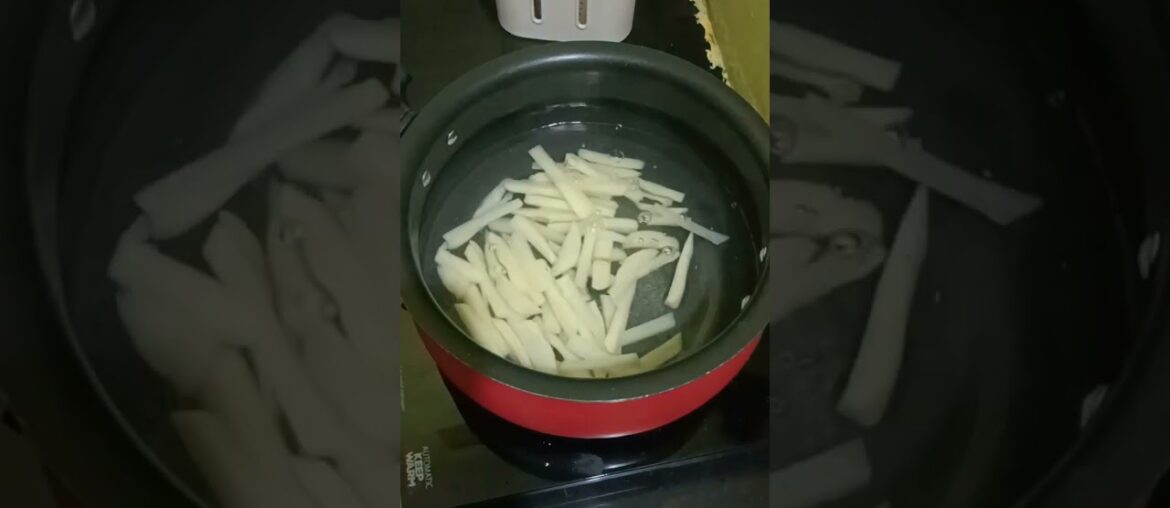 French Fries at Home|Very easy recipe|Kukoo Kitchen #shorts #youtubeshorts