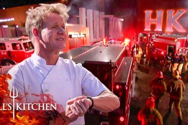 Service for the Services - Cooking For First Responders on Hell's Kitchen