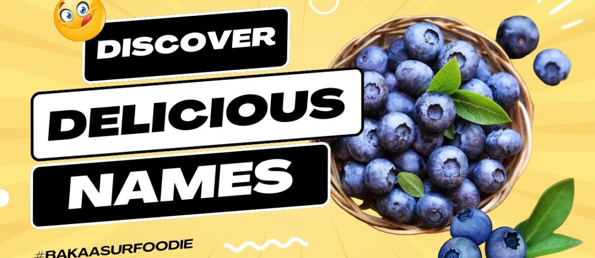 Discover the Global Names for Blueberry! | Whats Blueberry Called Around the World? #food #blueberry