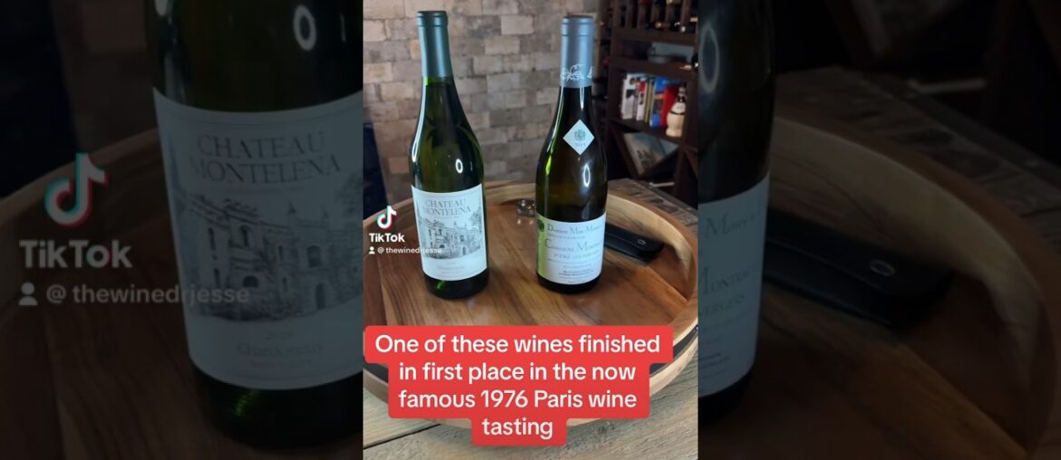 1976 Paris Wine Tasting #France #California #Wine