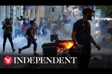 More than 1300 arrested overnight as rioters clash with police around France