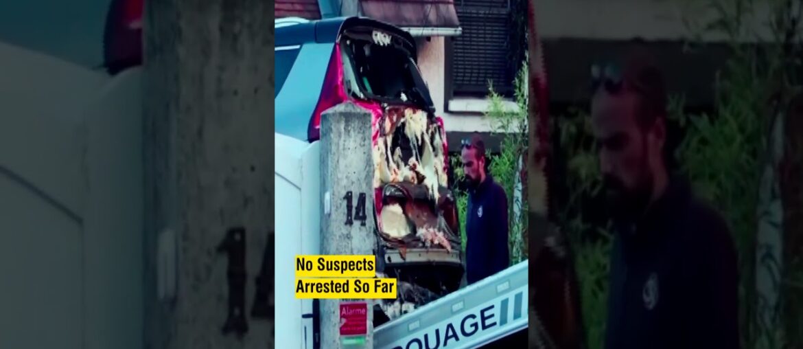 France Riots | Home of French Mayor Ram-Raided And Torched By Rioters In Paris | #Shorts #trending